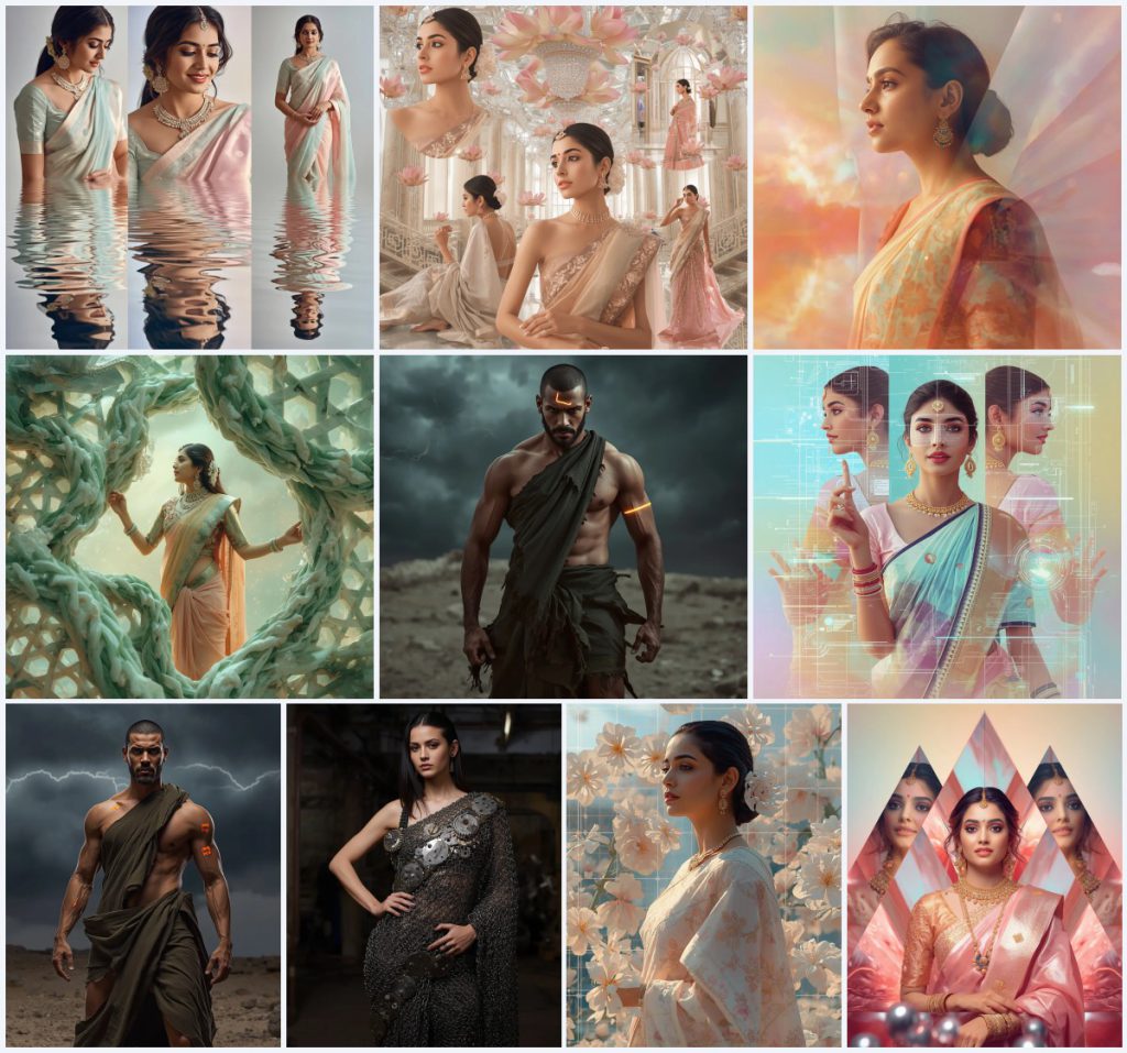 Best 10 Prompt Seen Trending Girl Instagram for Viral Posts | saree prompt for gemini girl instagram
