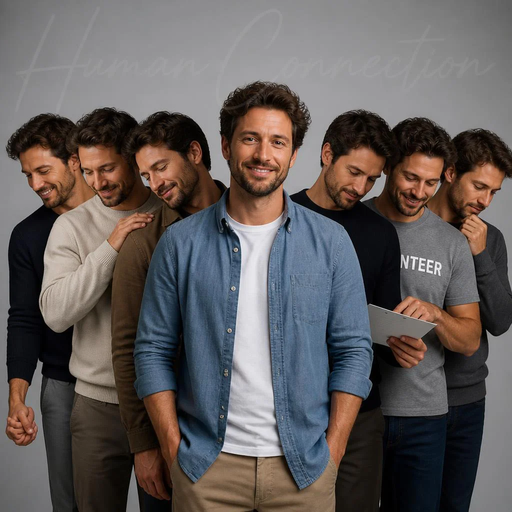 Man's Roles: Father, Friend, Son, Partner | Stylish Men Prompt — AI image prompt